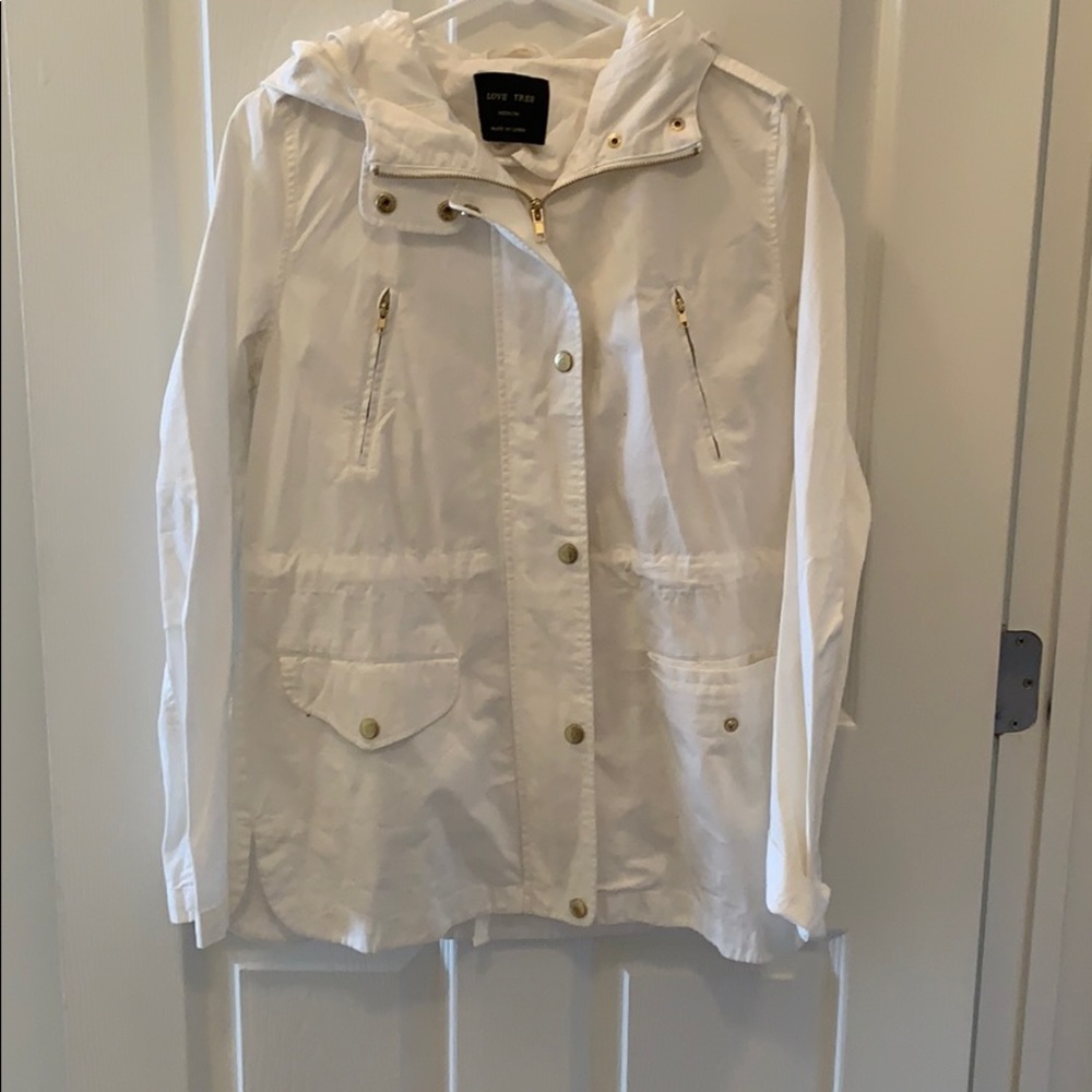 White Utility Jacket - image 1